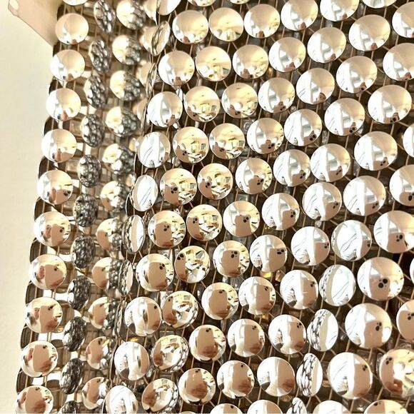 $4,190 Burberry Bobbie High Waisted Studded Pants In Silver, Size 10, NWOT - Picture 11 of 15